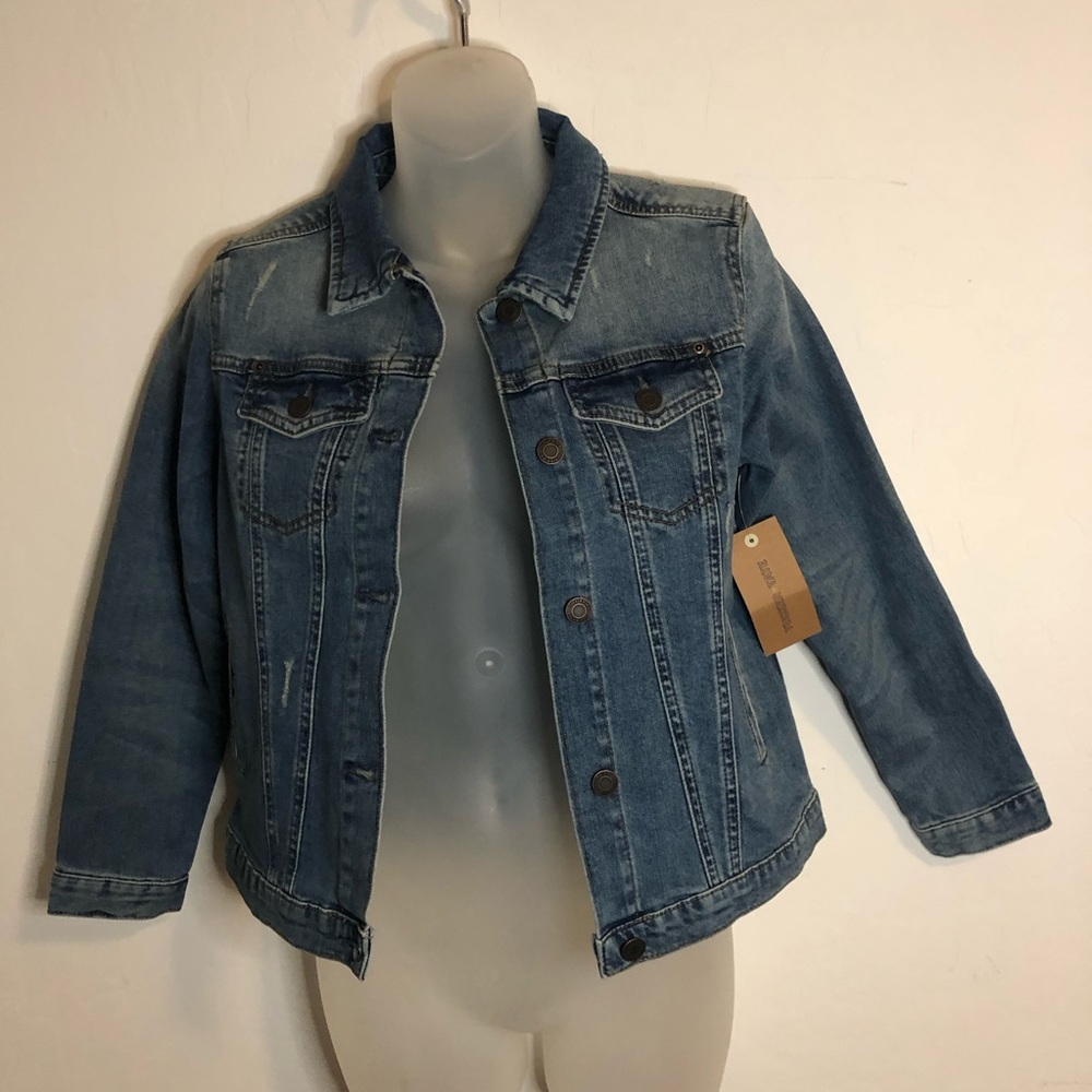 Tucker + Tate Camp Wash denim jacket, size L (10/12)